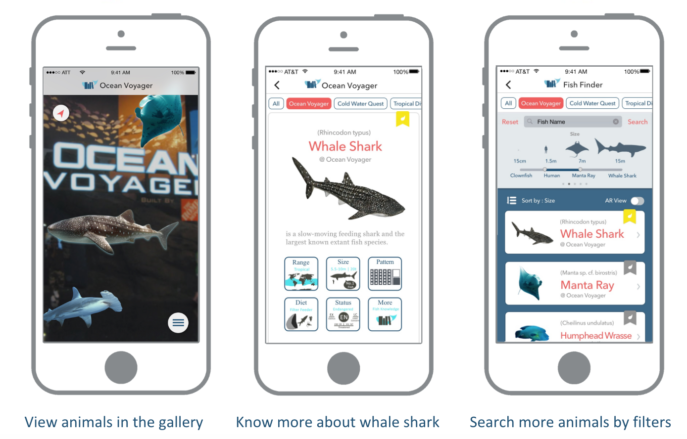 AquaRium: An Augmented Reality Tour App designed for Georgia Aquarium