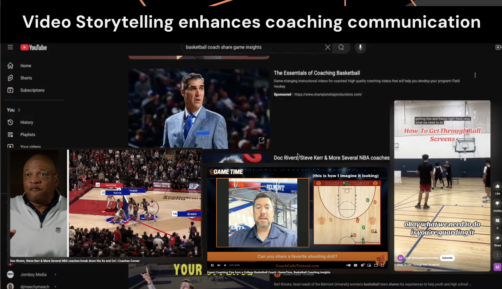 Empowering Coaching through Data-Driven Video Analytics and Storytelling